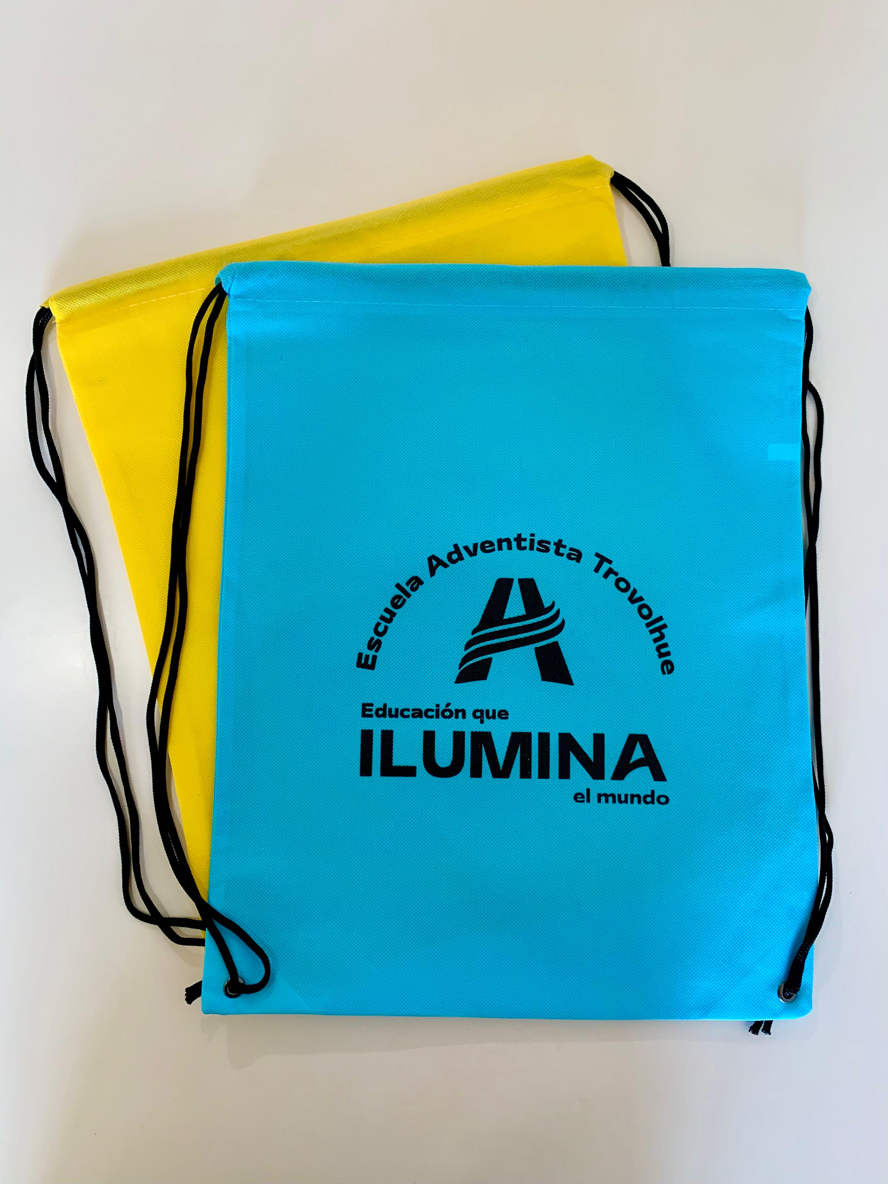 Bolsas de cordón para colegio