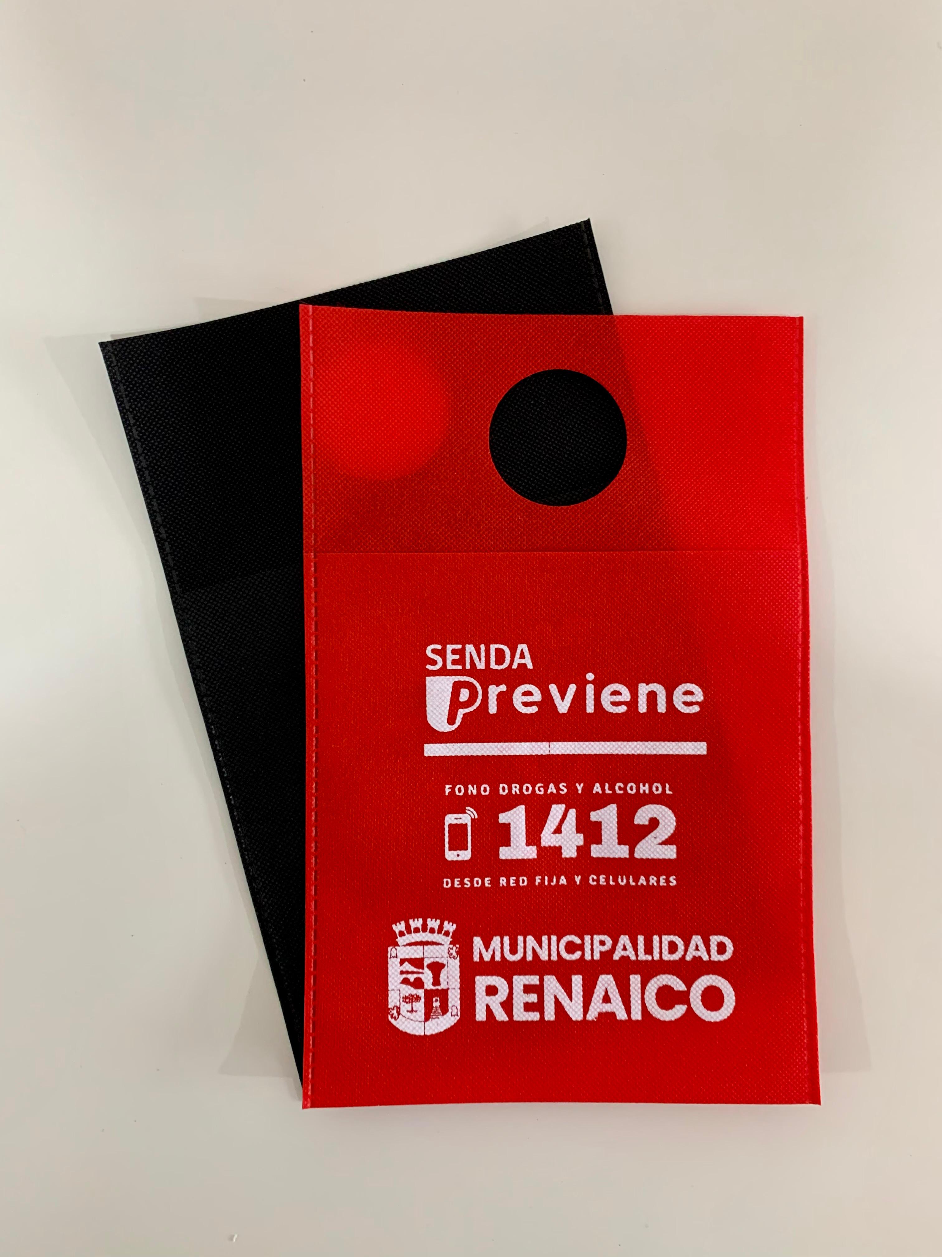 Bolsas para campaña de prevención