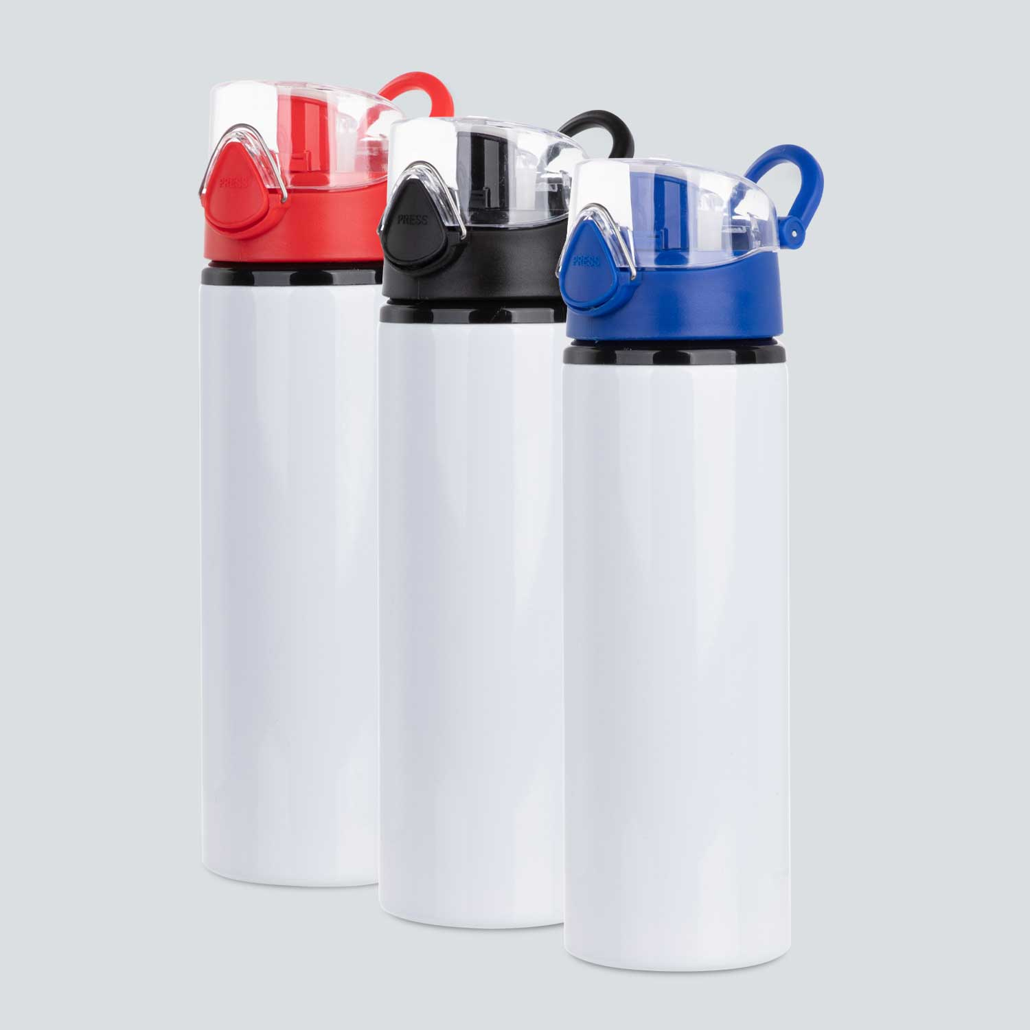 BOTELLA BS 750CC ALUMINIO TAPA CLICK C/SEGURO