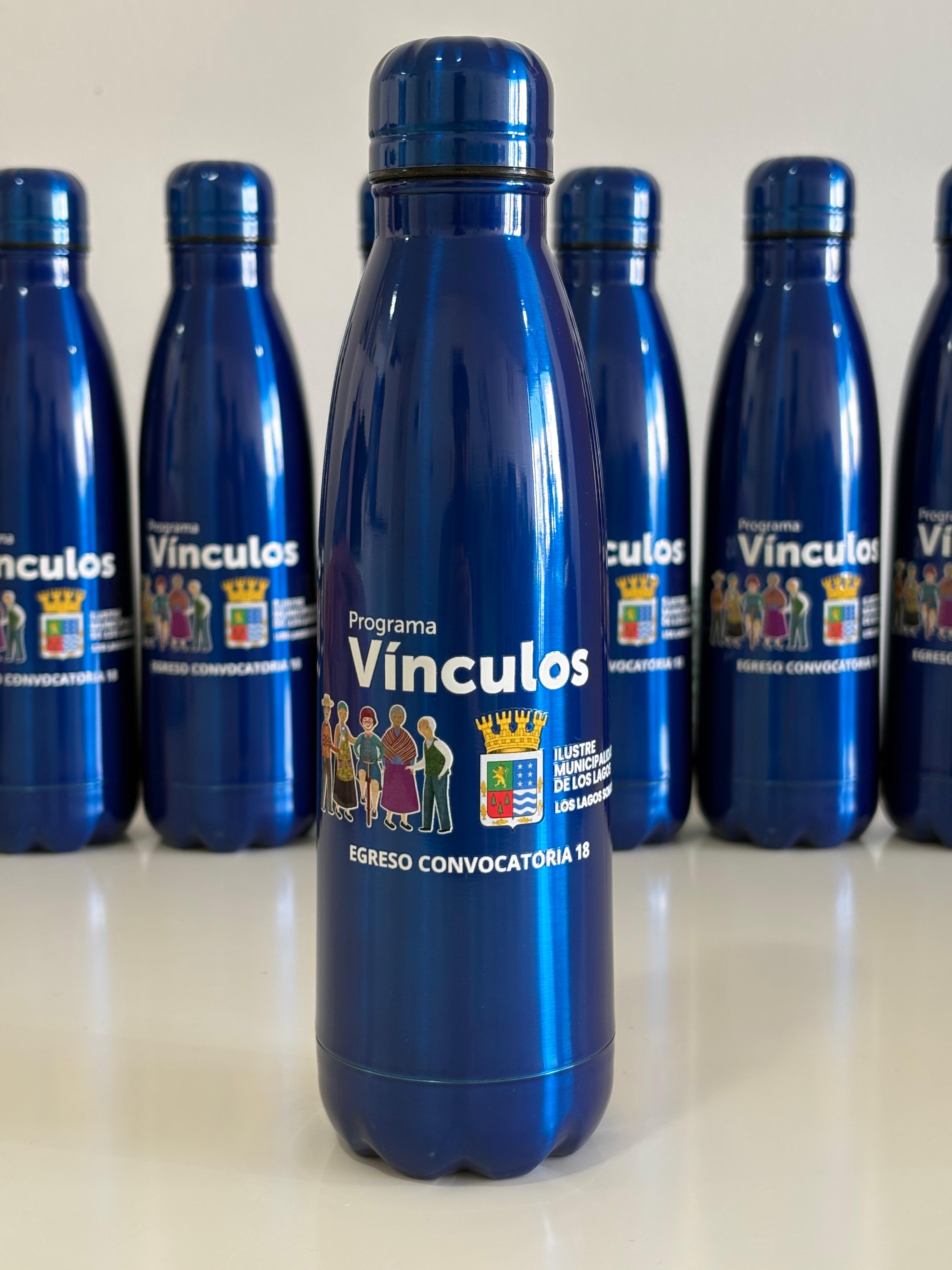 Botella térmica para programa municipal