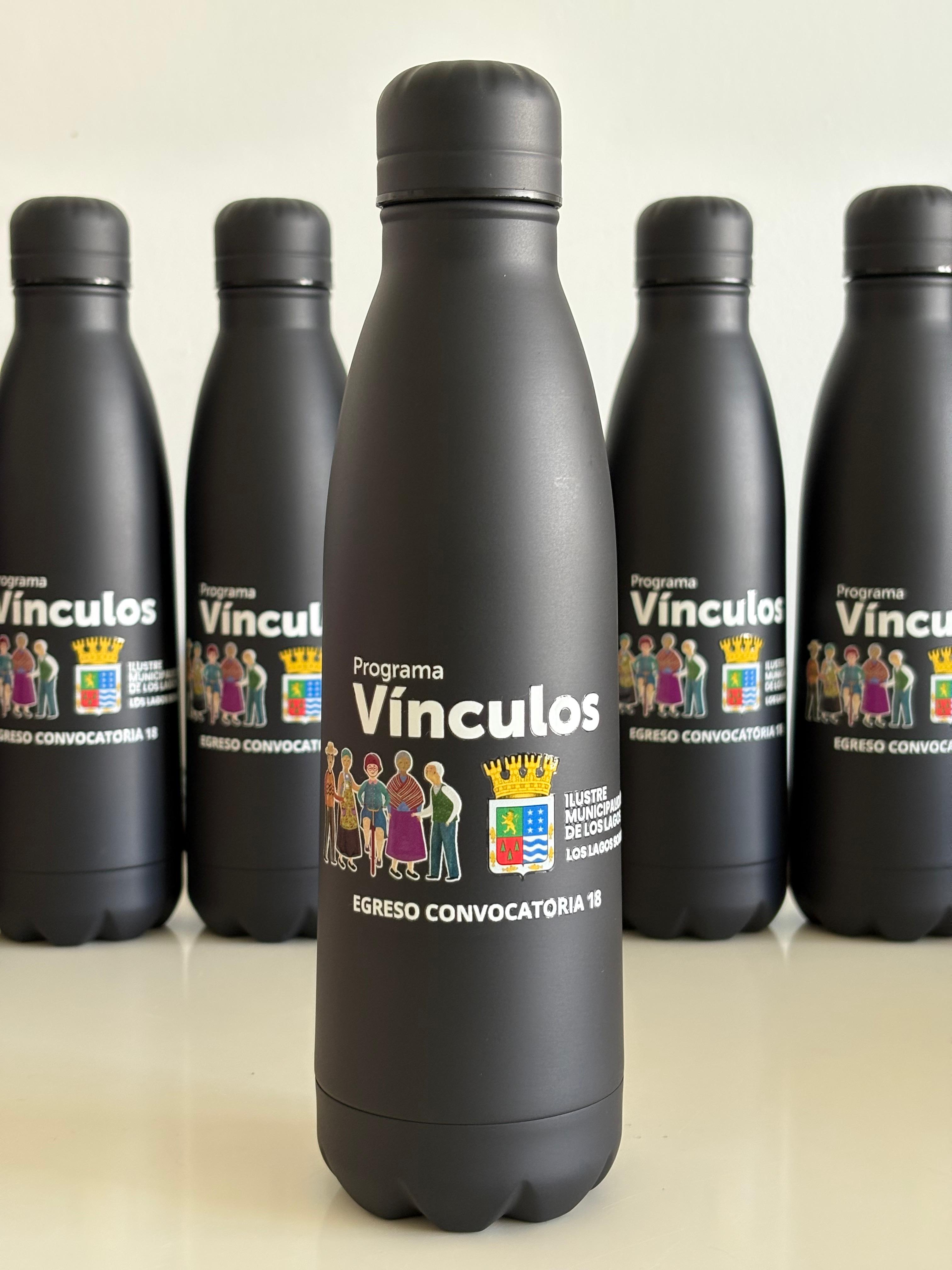 Botella térmica para programa municipal