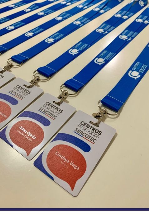 Lanyards con credencial