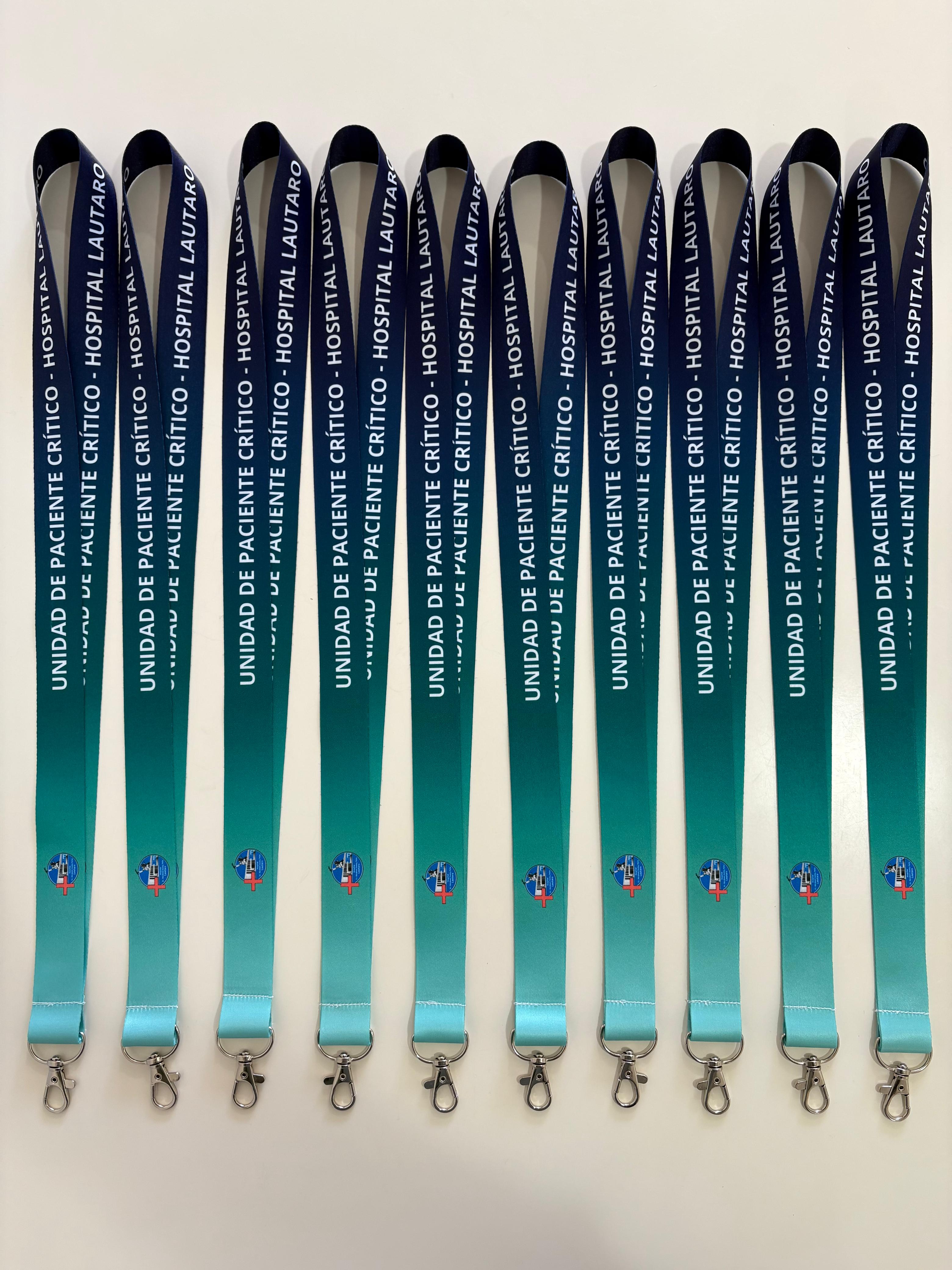 Lanyards para unidad hospitalaria