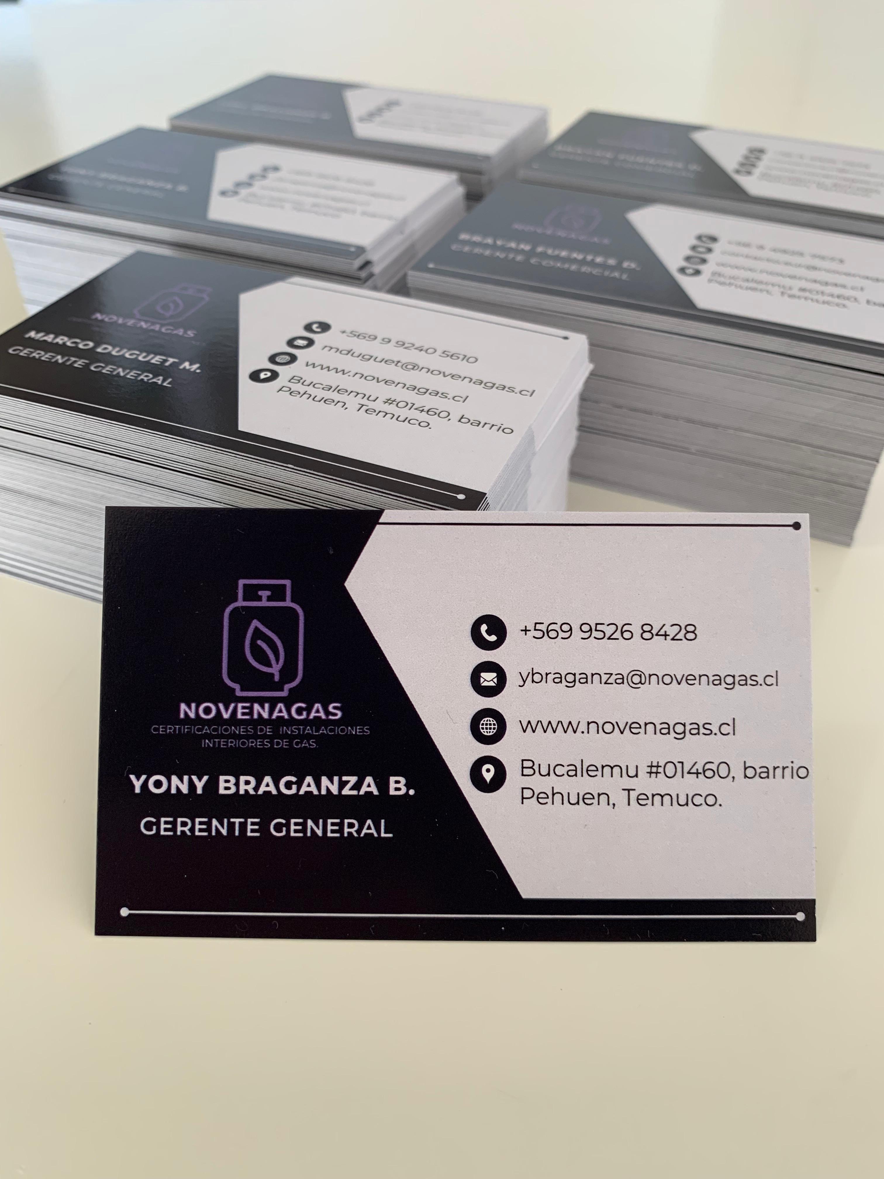 Tarjetas de presentación corporativas